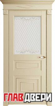 Дверь межкомнатная Флоренс (Florence) 62001 керамик серена остекленная
