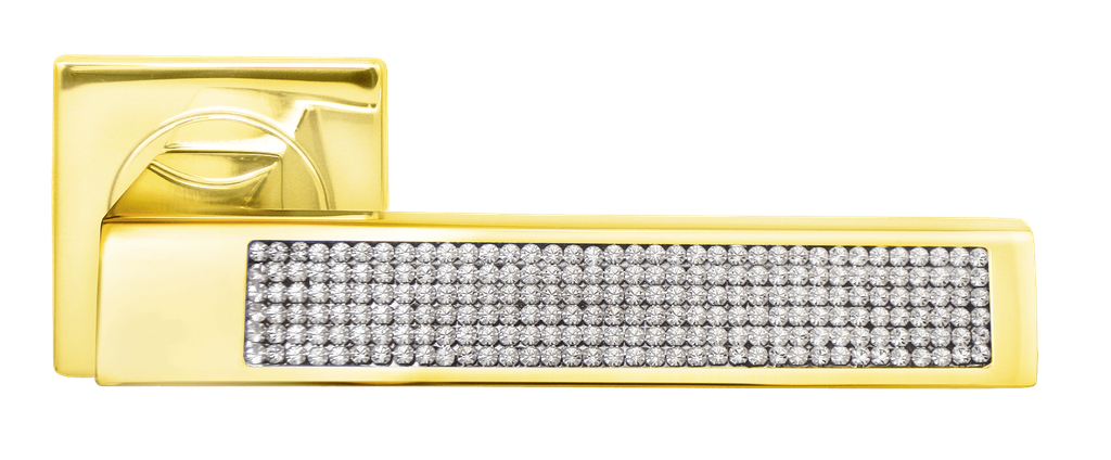 Дверные ручки MORELLI Luxury DOLCE VITA OSA Цвет - Матовое золото
