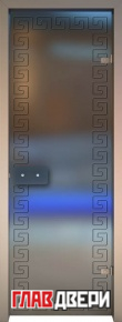 Дверь для хамам (серое матовое)