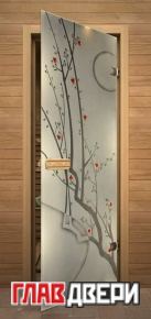 Дверь для сауны сакура