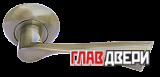 Дверные ручки MORELLI MH-02P MAB/AB ПАЛАЦЦО Цвет - Матовая античная бронза