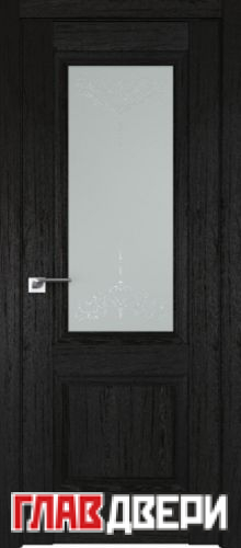 Дверь Profildoors 2.37XN стекло Франческо кристалл (Дарк Браун)