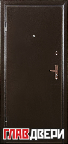 Металлическая дверь СИТИ 2 (металл/металл)