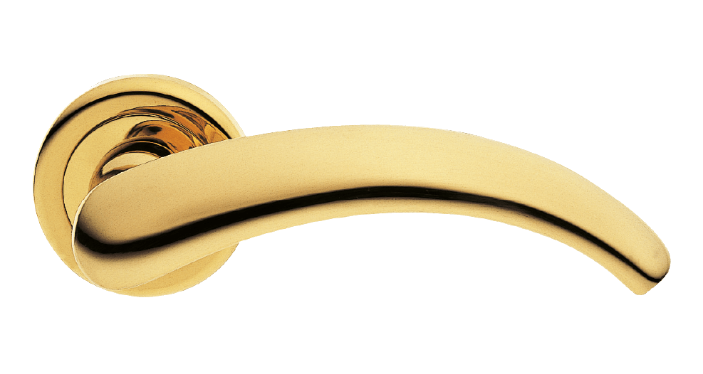 Дверные ручки MORELLI Luxury ARCH OTL Цвет - Золото